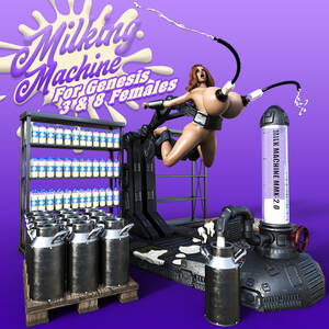 milking machine - Renderotica - Milking-Machine-for-G3F-G8F