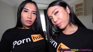 busty asian shemale threesome - Busty Asian Tranny Threesome Porn Videos | Pornhub.com