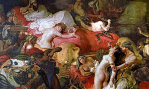 Egyptian Harem Porn - Items similar to LARGE 20x24 Canvas Egyptian HAREM BELLY