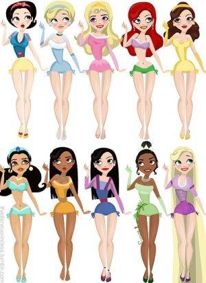 Disney Pin Up Girls Porn - Disney Princess Pin Up girls