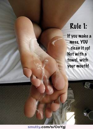 foot cum captions - Cum Feet Humiliation Caption | BDSM Fetish