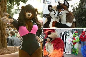 Female Only Furry Suit Porn - Inside the weird world of the 'furry' fetishâ€¦ where people don full animal  bodysuits before getting VERY frisky