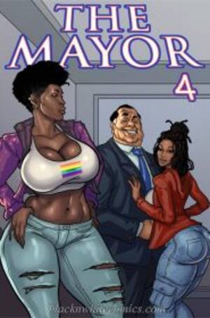 Ebony Lesbian Porn Comic - BlacknWhite - The Mayor 4, Interracial â€¢ Free Porn Comics