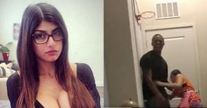 glasses mia - Texans Rookie QB Deshaun Watson Spotted Hanging Out With Porn Star Mia  Khalifa (VIDEO)