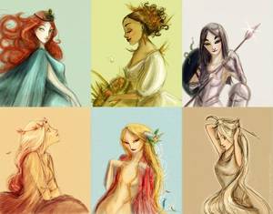 Hera Greek Goddess Porn - Hera, Demeter, Athena, Persephone, Aphrodite, Artemis