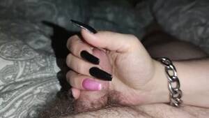 black long nails handjob - Handjob with black long nails *precum&cumblast* - Free Porn Videos - YouPorn