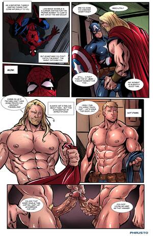 Avengers Cartoon - Avengers 1- Phausto - Porn Cartoon Comics