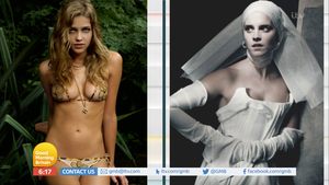Bikini Porn Emma Watson - Piers Morgan slams 'miserable and hungry' Emma Watson dressed as a nun in  Pirelli's 2020 calendar | The Sun