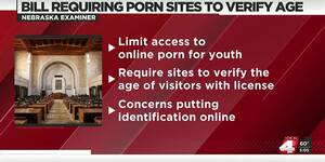 Nebraska School Porn - Bill would require Nebraskans to verify their age to peruse porn