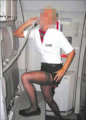 cabin attendant - British Airways flight cabin attendants who took naughty pictures of  themselves were left embarrassed as their pictures resurfaced on a porn ...