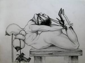 Breast Torture Art Porn - Tit Torture Drawings Illustrations | BDSM Fetish