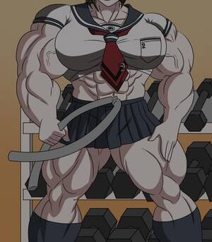 Anime Muscle Girl Porn - Ultra Muscle Girls comic porn | HD Porn Comics