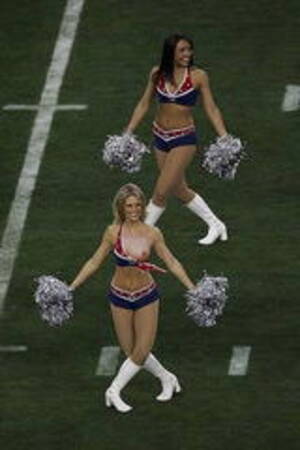 nfl cheerleader upskirt nip slip - NFL Cheerleader boob slip | MOTHERLESS.COM â„¢