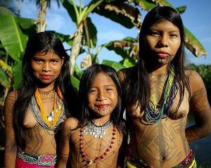 amazon indian tribes girls pussy - South America: Brazil