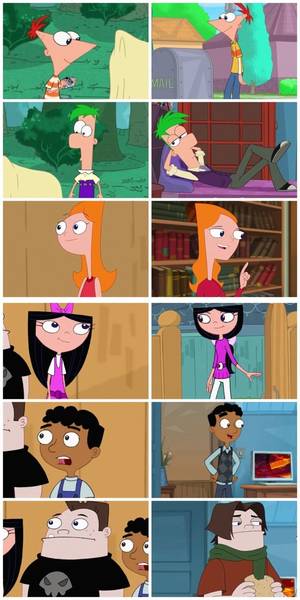 Buford And Phineas And Ferb Linda Porn - Duck face Phineas is adorable Isabella and Phineas selfie