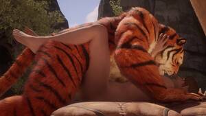 Furry Porn Male Orgasm - Big Tiger Cums inside Twink Boy W/ Creampie (Furry Gay Sex) | Wild Life  Furries - Pornhub.com