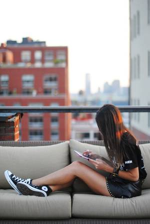 Converse All Star Porn - Black #Converse #Chucks Chuck Taylor high tops; #tennis shoes; #trainers