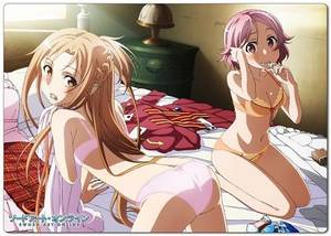 Asuna Lisbeth Porn - Sao anime yuri porn - Plastic sheet sword art online asuna lisbeth jpg  448x320