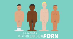 Male Porn Star Penis Length - What Men Look Like in Porn