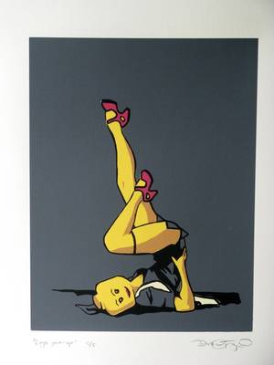Lego Porn Toys - Screen Print Lego Pin Up by KrimsonandKlover on Etsy
