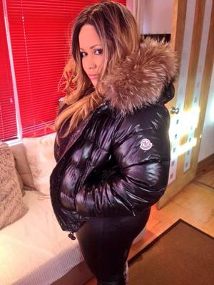 down jacket - Videos and images of sexy girls wearing puffy and shiny down jackets and  coats.