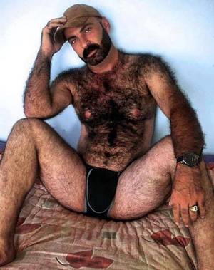Extremely Hairy Male Porn - pitfurholebeard: Ill never make him wait!