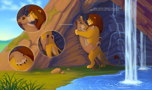 Lion King Sex - vitani | the lion king xxx 2013 #9351419012 cave claws disney female  kissing kopa male reallynxgirl sex | Disney Porn