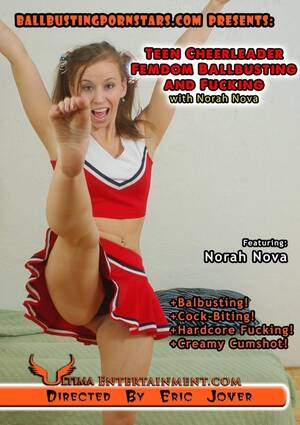 Brunette Cheerleader Porn Caption - Teen Cheerleader Femdom Ballbusting and Fucking with Norah Nova by Ultima  Entertainment - HotMovies