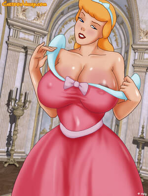 Busty Disney Princess Porn - Disney porn of the Princesses Belle and Cinderella
