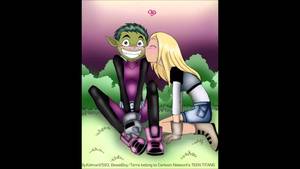Graphic Boy Porn - beast boy and terra tribute