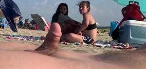beach voyeur masturbation cum video - Stallion can cum with no frictions on the beach - ZB Porn
