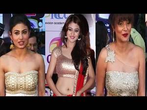 indian tv actress wardrobe malfunction - Download Television Actress Faces Wardrobe Malfunction at Indian Telly  Awards