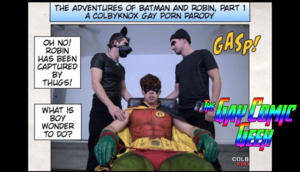 Batman And Robin Cartoon Porn - The Adventures of Batman & Robin Pt. 1 â€“ UNCUT Gay XXX ColbyKnox Review  (NSFW)