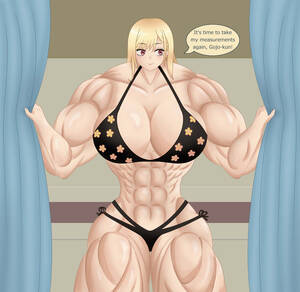Cartoon Muscle Girl Porn - anime muscle girl collection - Page 4 - HentaiRox