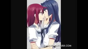 anime hentai lesbian kissing - hentai yuri anime girls kissing 8 ecchi - XVIDEOS.COM