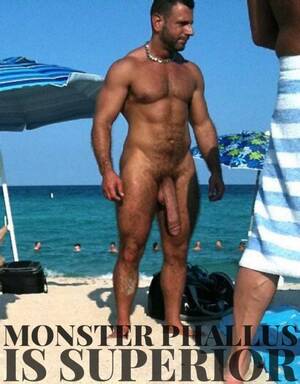 huge cock beach - Huge cock nude beach - 78 photo