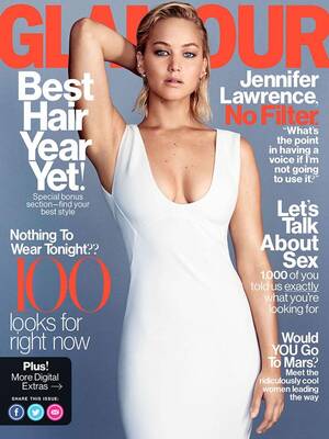 Jennifer Lawrence Lesbian - Jennifer Lawrence Describes Her Personal Style as 'Slutty Power Lesbian'