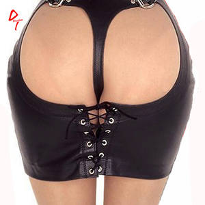 hot black spanking - Hot Leather Adult Games Sex Bondage Spanking Skirt Women Black Temptation  Sexy Toys Catsuit Porn Sex Product For Women-in Adult Games from Beauty &  Health ...