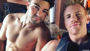 Hottest Porn Stars Bi - The Walking Dead's Daniel Newman Poses With Gay Porn Star