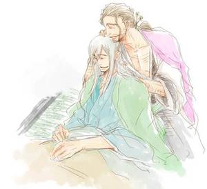 Bleach Cosplay Kyoraku Katen Porn - Bleach - Shunsui Kyouraku x Juushiro Ukitake - ShunUki Â· BleachPornAnimationMotion  Graphics