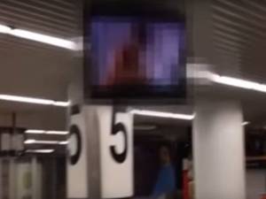 airport - Dirty surprise for passengers as Lisbon Airport plays porn on TV - Firstpost