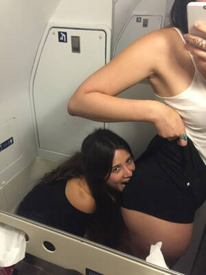 Airplane Bathroom Orgy - airplane bathrooms. Porn Pic - EPORNER
