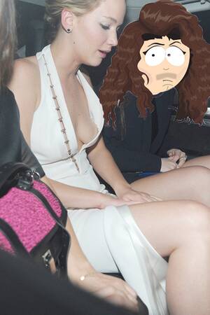 Jennifer Lawrence Butthole Tits - Jennifer Lawrence and Lorde at the Hunger Games Premiere in London. :  r/southpark