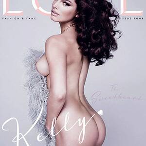 Kelly Brook Lesbian Porn - Kelly Brook strips naked AGAIN for Love magazine shoot - Mirror Online