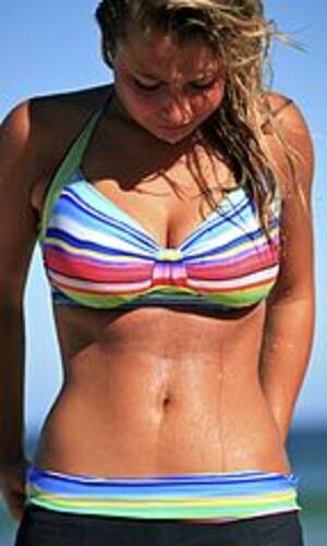 naked beach skinny - File:Bikini woman Bondi Beach Sydney 2012.jpg - Wikimedia Commons