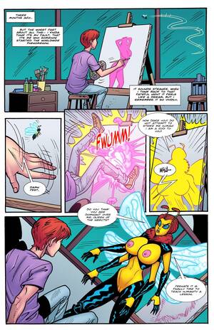 Bee Porn Comics - Queen Bee Phenomenon- Bot - Porn Cartoon Comics