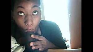 amateur ebony girl blowjob - Ebony teen amateur gives head in Black Girl Blowjob Video - XVIDEOS.COM