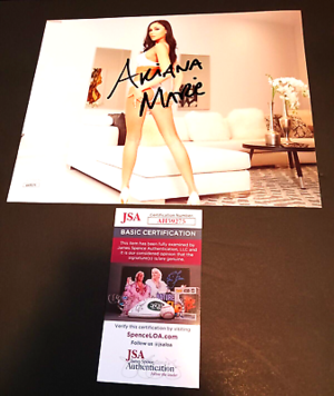 Ariana Marie Getting Fucked - ARIANA MARIE SIGNED Porn Star 8X10 Photo JSA COA | eBay