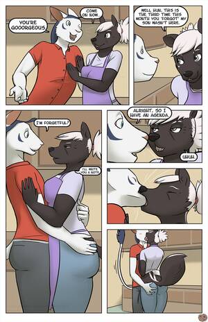 furry toon milf - Ritts - Milf and Cookies furry porn comic