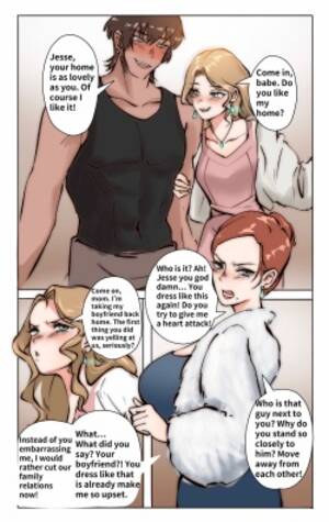 Mom Annd Sissy Anime Porn - Mother and her sissy son 01 - Comic Porn XXX